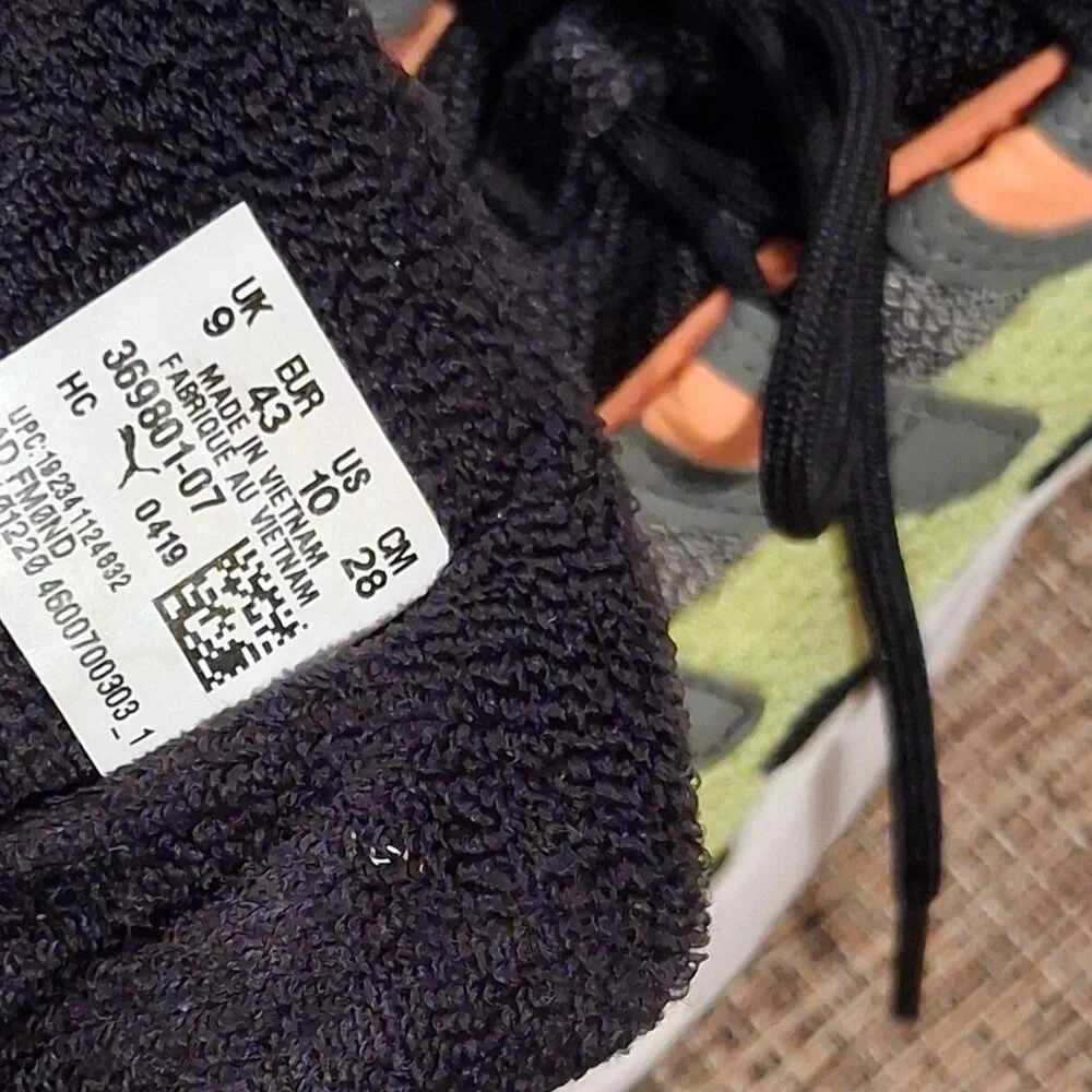 Puma Cell Alien OG M 369801-07 Yellow Alert/ Orange Men’s sz 10 - Picture 11 of 12